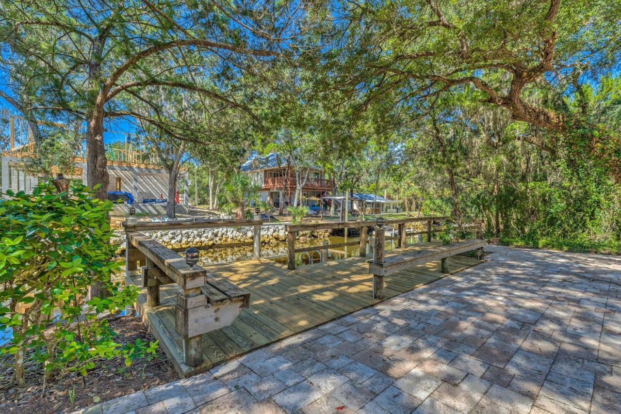 Canalfront Homosassa Escape With Private Dock! Eksteriør bilde